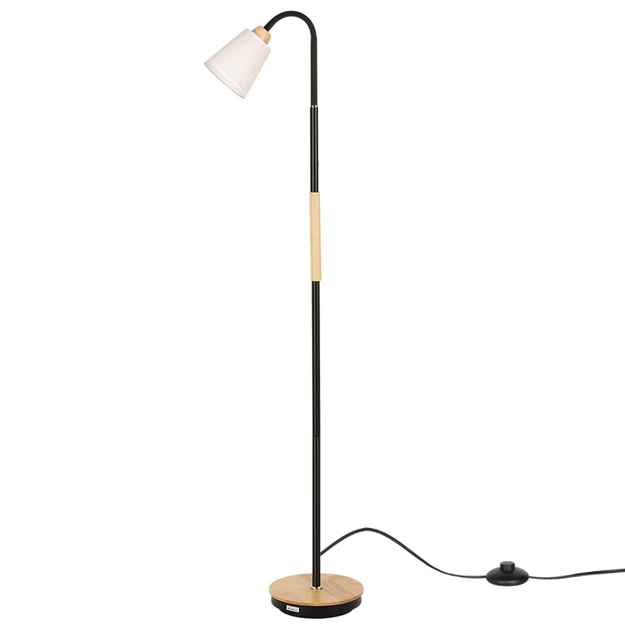 Modern Floor Lamp 360° Adjustable Standing Lamp Tall Reading Lamp Living Room